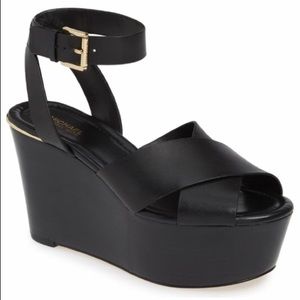 Michael Kors Abbott Platform Wedge Sandal